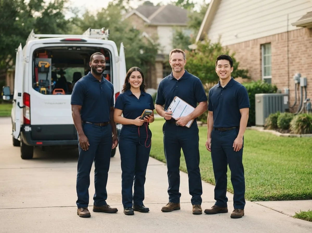 Certified HVAC technician near Sidney, TX